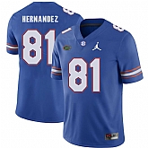 Florida Gators 81 Aaron Hernandez Blue College Football Jersey Dzhi,baseball caps,new era cap wholesale,wholesale hats